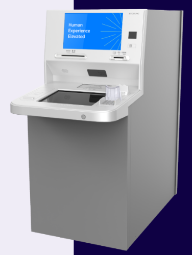 [Windows11] 효성 장정맥 바이오 생체인증 기본탑재 ATM  Ubitus-8700 (휠체어/장애인용)